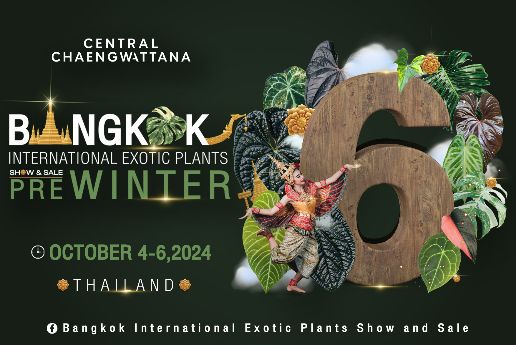 Discover Rare And Exotic Plants At Bangkok International Exotic Plants Show & Sale Pre Winter 2024